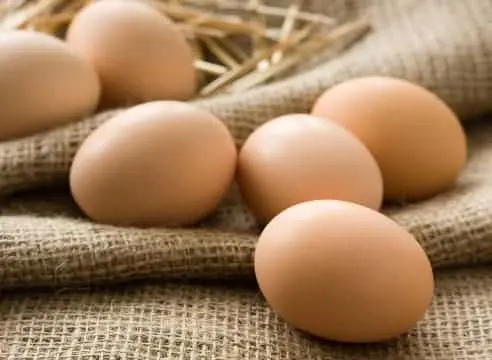 Chicken eggs