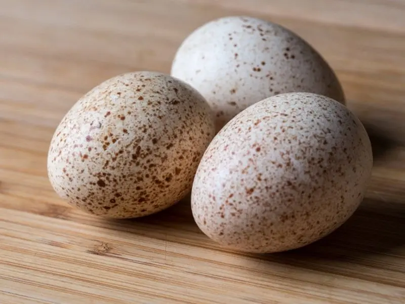 Guinea fowl eggs