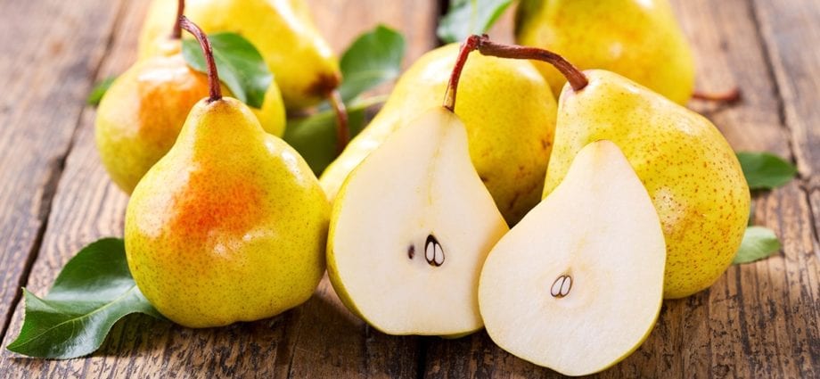 Pear &#8211; calorie content and chemical composition