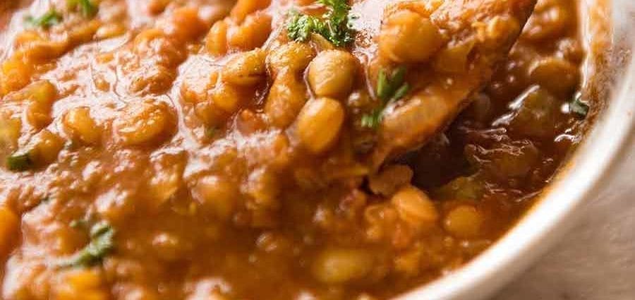 How long lentil soup to cook?