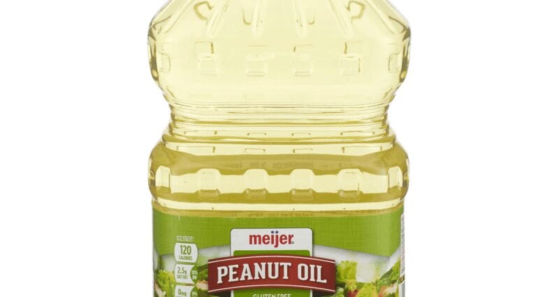 Peanut Oil &#8211; calorie content and chemical composition