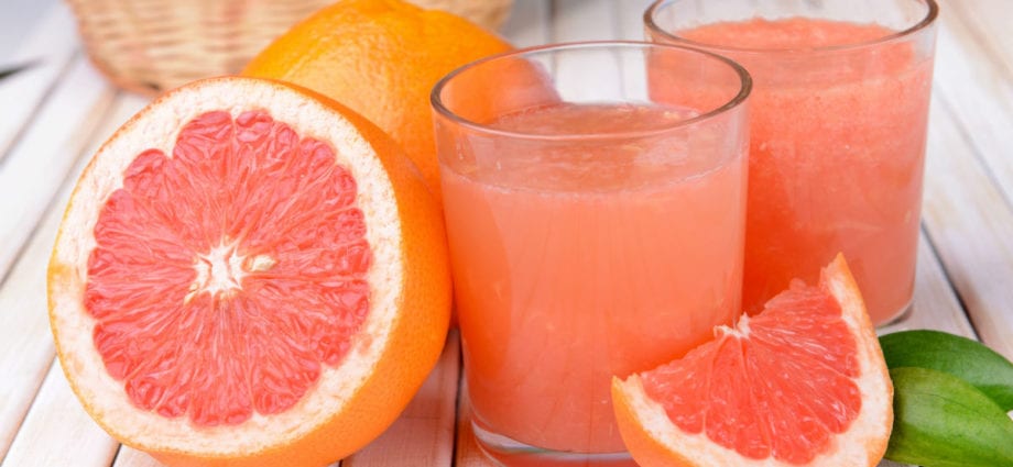 Grapefruit Juice &#8211; calorie content and chemical composition