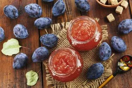 Plum Jam &#8211; calorie content and chemical composition