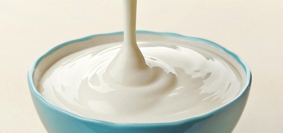 Sour Cream 15% - conteúdo calórico e composição química