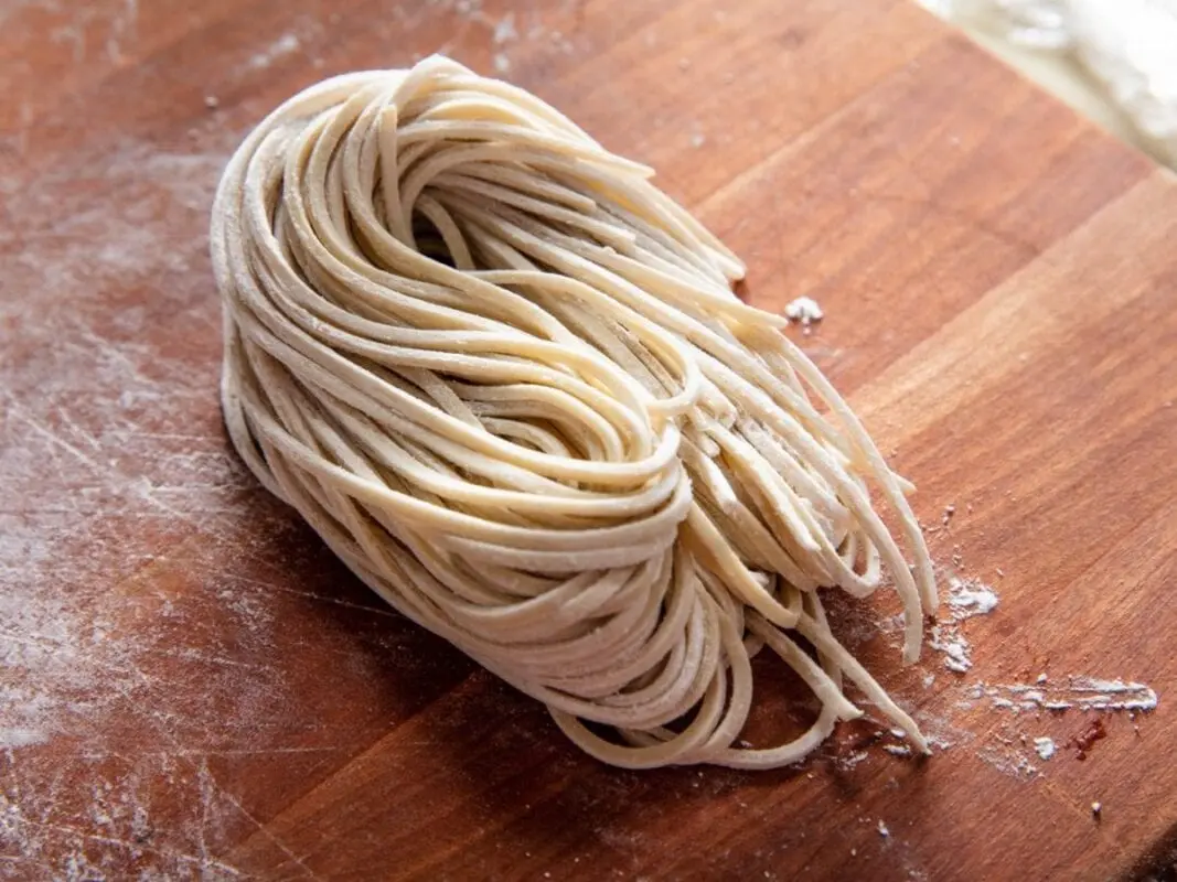 Noodles homemade &#8211; calorie content and chemical composition