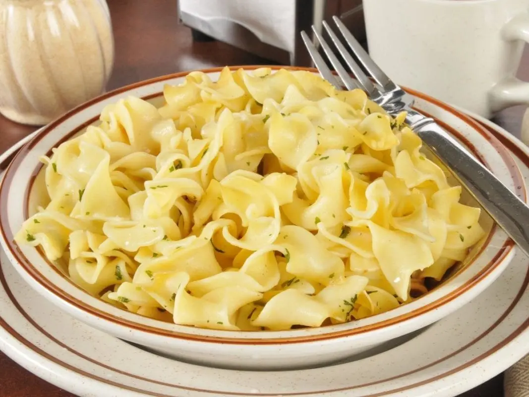 Egg Pasta &#8211; calorie content and chemical composition