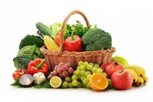 蔬菜和水果中的维生素（表I）