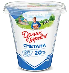 Sour Cream 20% &#8211; calorie content and chemical composition