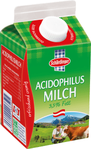 Acidophilus milk 1% &#8211; calorie content and chemical composition