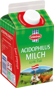 Acidophilus milk 1% &#8211; calorie content and chemical composition