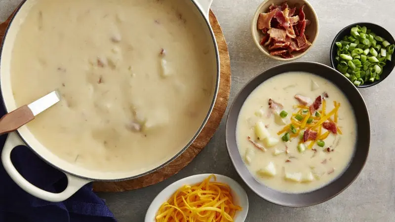 Potato Soup &#8211; calorie content and chemical composition