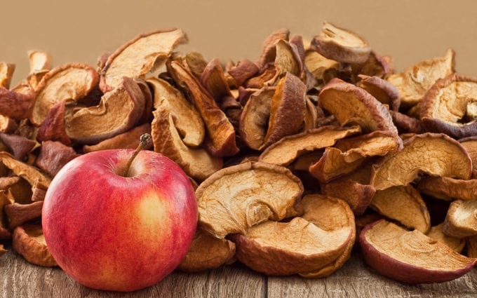 Dried apples &#8211; calorie content and chemical composition