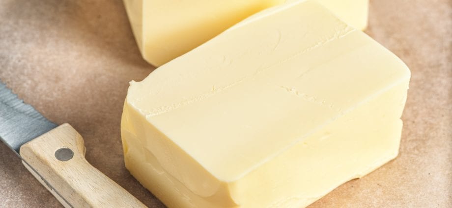 Butter &#8211; calorie content and chemical composition