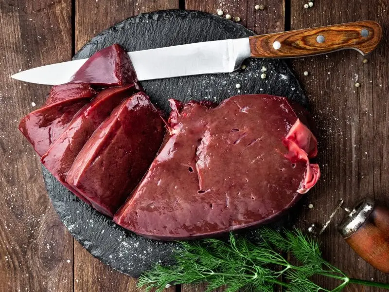 Beef Liver &#8211; calorie content and chemical composition