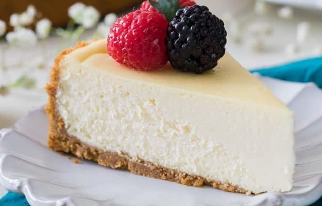 Cheesecake &#8211; calorie and chemical composition
