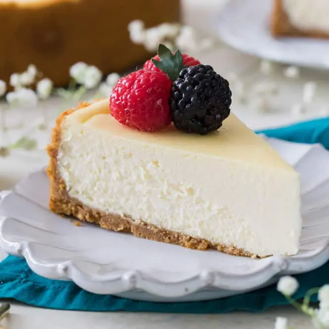 Cheesecake &#8211; calorie and chemical composition