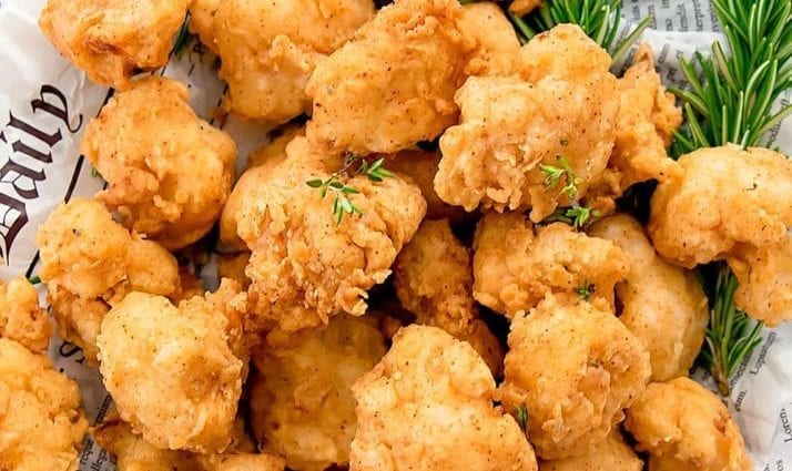 Cauliflower fried &#8211; calorie content and chemical composition