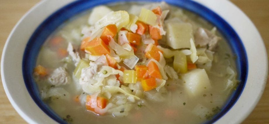 Sauerkraut Soup  &#8211; calorie and chemical composition