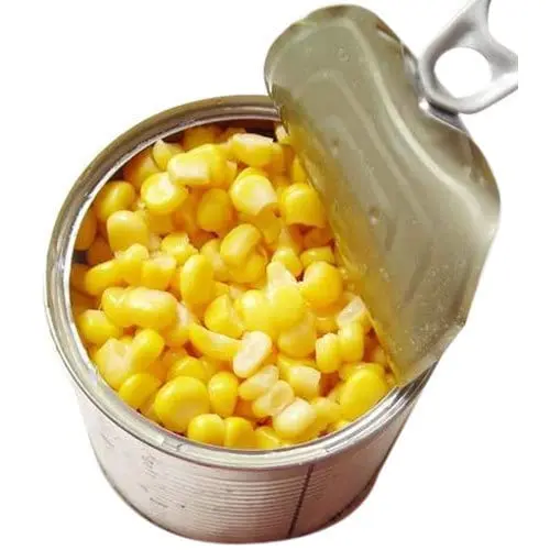 Corn canned &#8211; calorie content and chemical composition