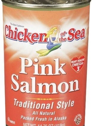 Natural pink Salmon (canned) &#8211; calorie content and chemical composition