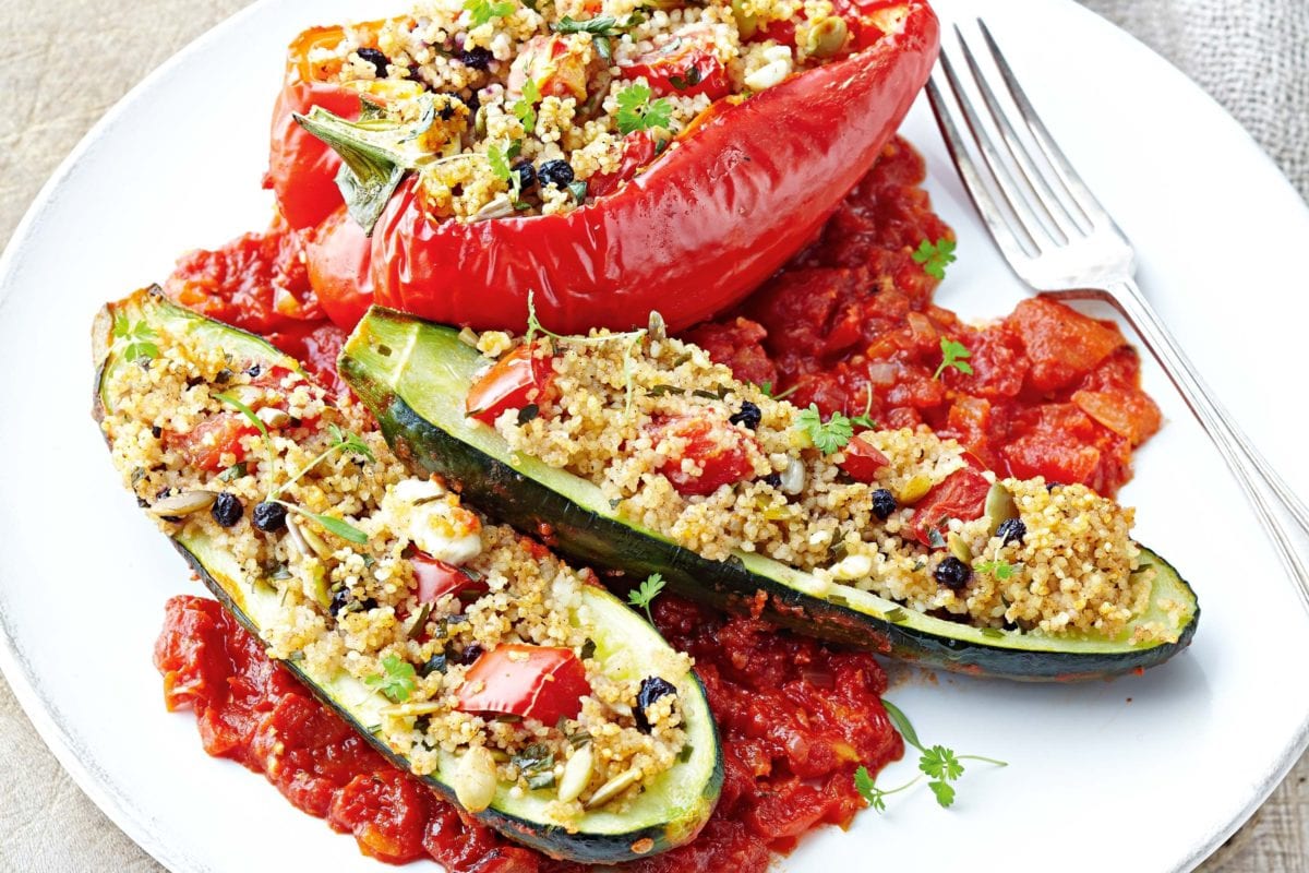 Stuffed vegetables &#8211; calorie content and chemical composition