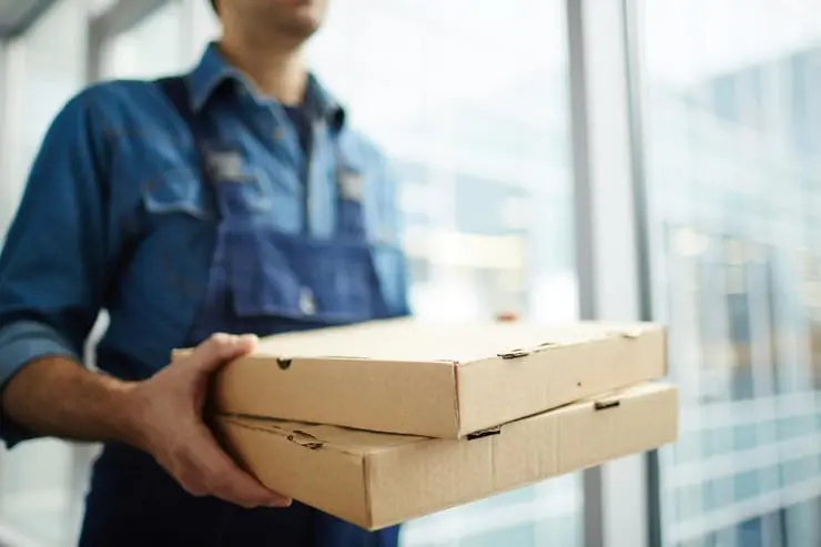 Food delivery: 28% couriers try our booking