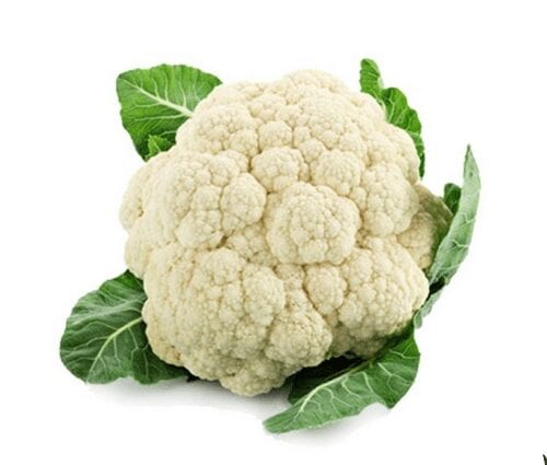 Cauliflower - isi kalori lan komposisi kimia