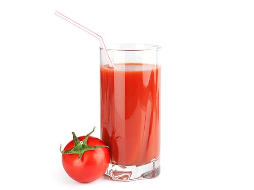 Jus Tomat - kandungan kalori dan komposisi kimia