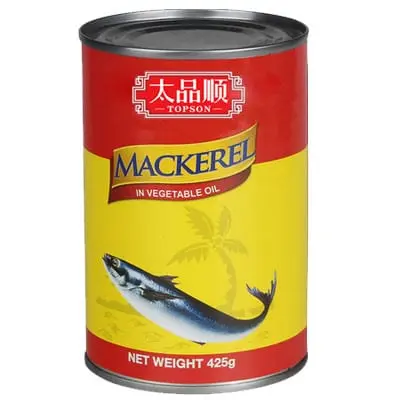 Mackerel in oil (canned) &#8211; calorie content and chemical composition