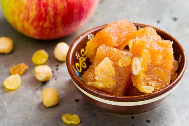Apple Marmalade - калориялуулугу жана химиялык курамы