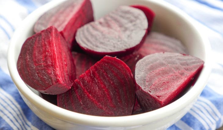 Beets boiled &#8211; calorie content and chemical composition