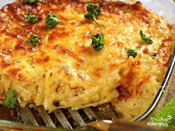 Сabbage Casserole &#8211; calorie content and chemical composition