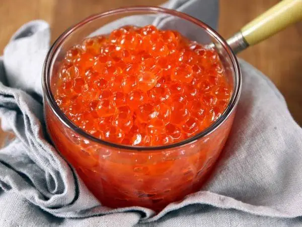 Salmon Caviar &#8211; calorie content and chemical composition