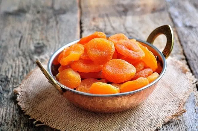 Dried apricots