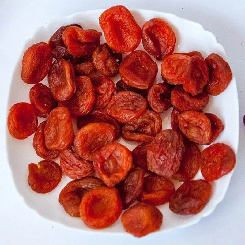 Dried apricots