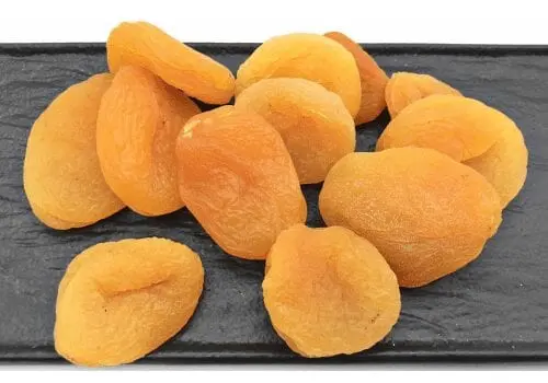 Dried apricots