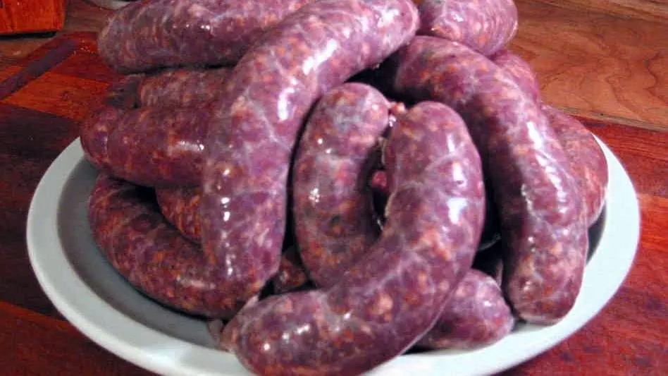 Sausage &#8211; the calorie content and chemical composition