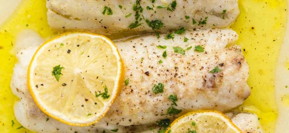 Baked Cod &#8211; calorie content and chemical composition