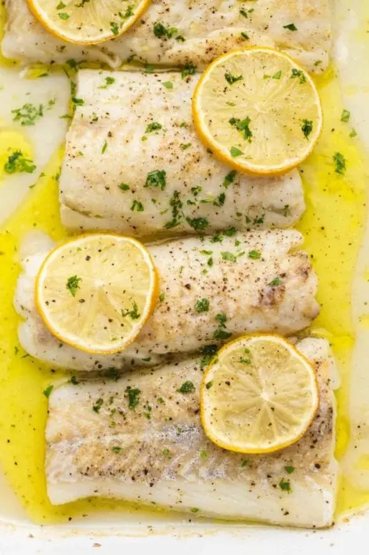 Baked Cod &#8211; calorie content and chemical composition