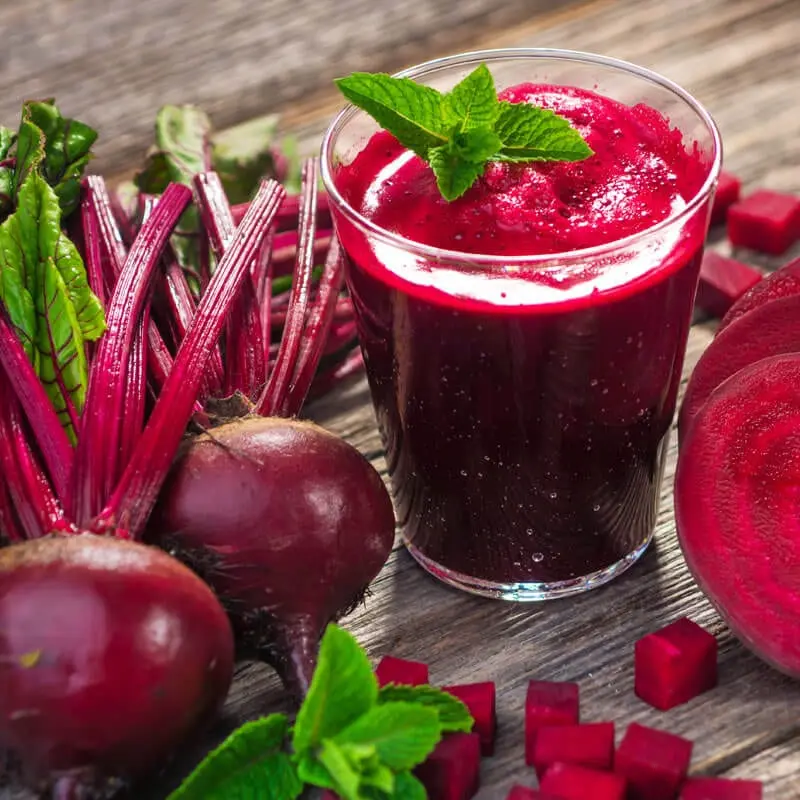 Beet Juice &#8211; calorie content and chemical composition