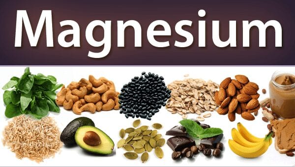 Magnesium in foods (table)