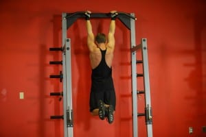 pull-UPS (gorilla crunch)