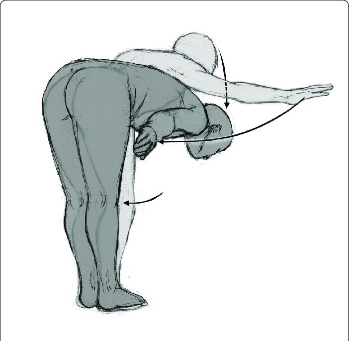 Img position. Поза стенда. TERGUMED lateral flexion. Полуфлексорная поза 3 месяца. Standing position.