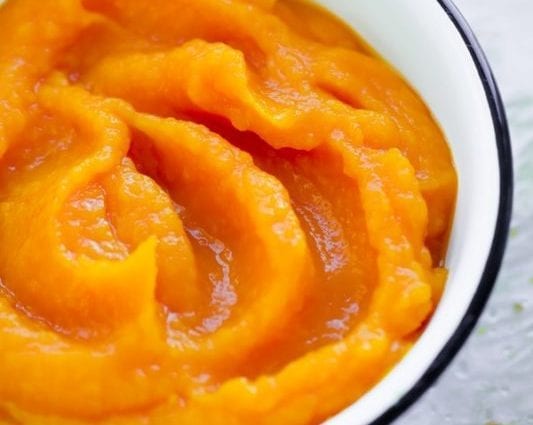 Pumpkin puree &#8211; calorie content and chemical composition