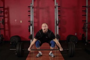 Snatch deadlift