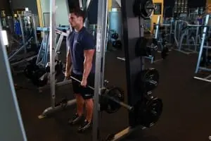 Sragi in the Smith machine