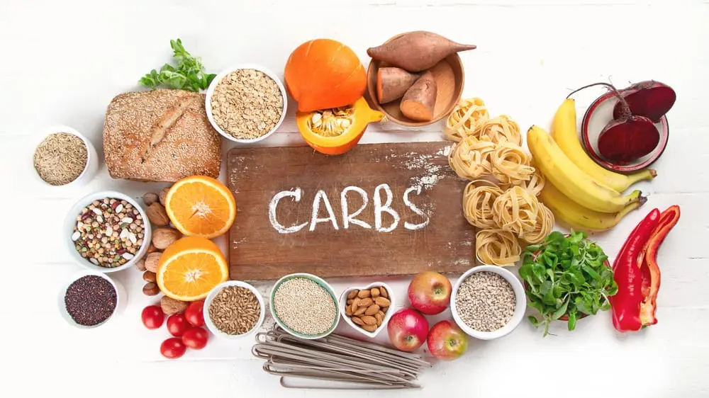 Carbohydrate Content in foods (table)