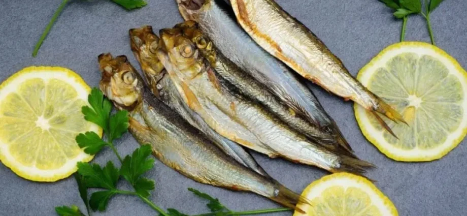 Hot smoked Sprats &#8211; calorie content and chemical composition