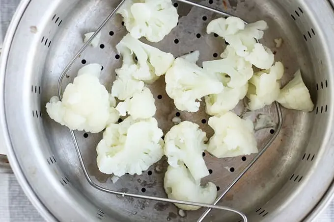 Cauliflower boiled &#8211; calorie content and chemical composition