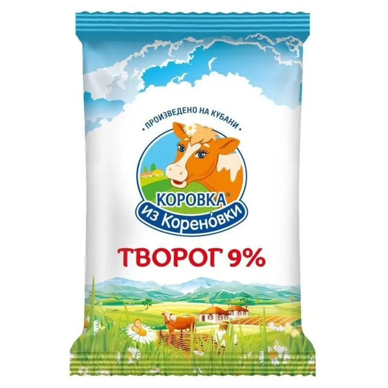 Cheese 9% &#8211; calorie content and chemical composition